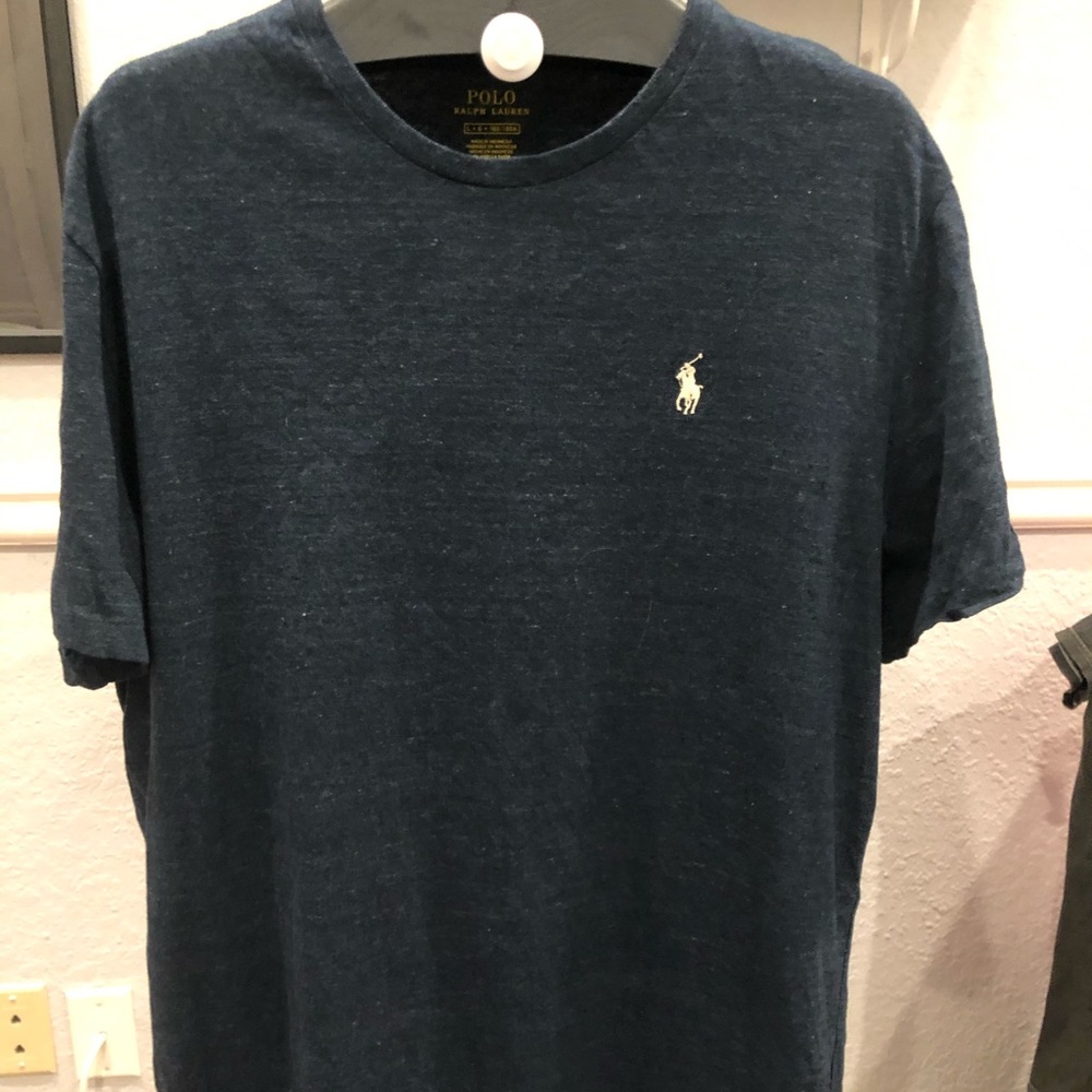 Polo Ralph Lauren Black/Gray Short Sleeve T-Shirt